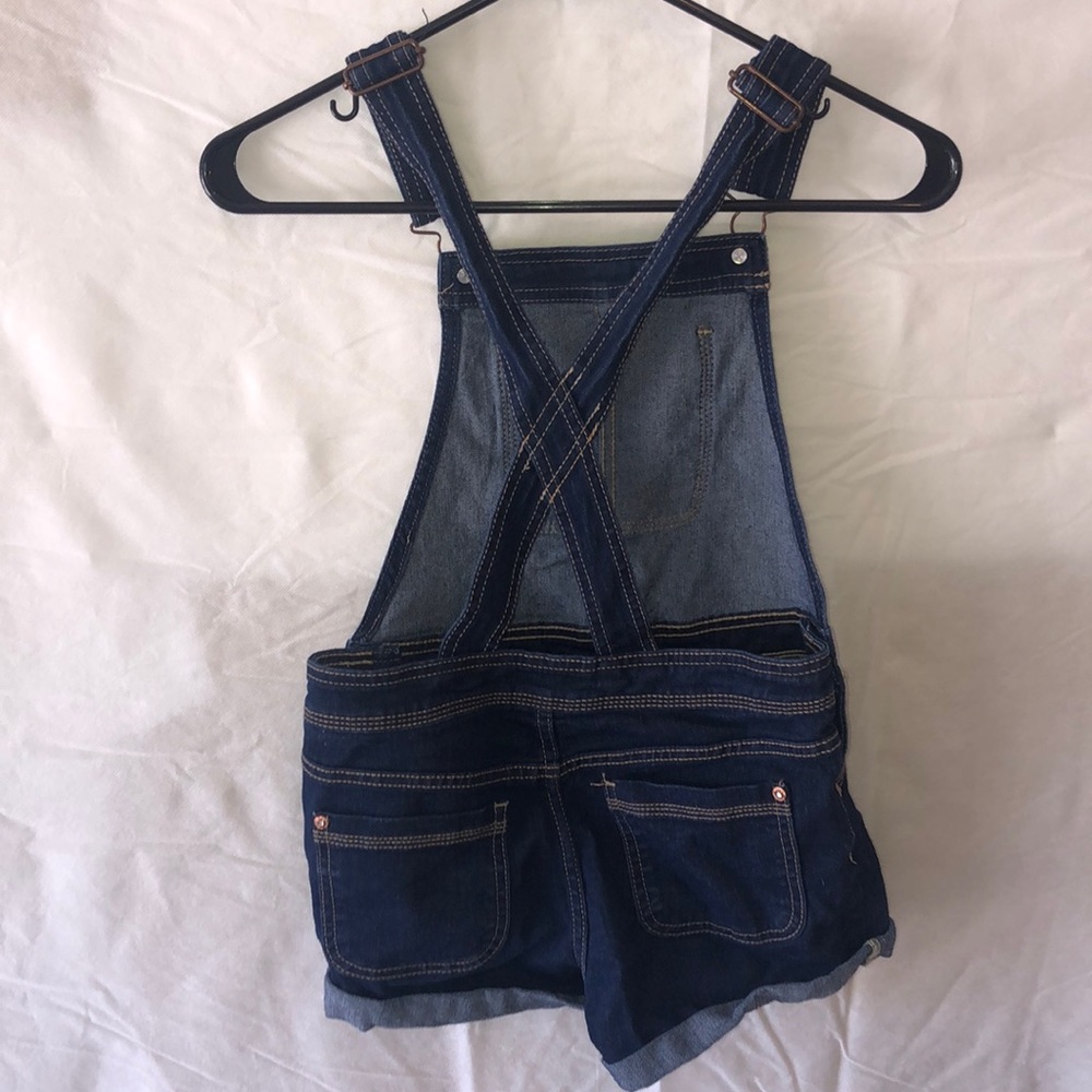 Blue Jean short overalls